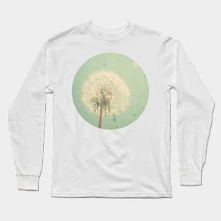 Dandelion Clock Long Sleeve T-Shirt